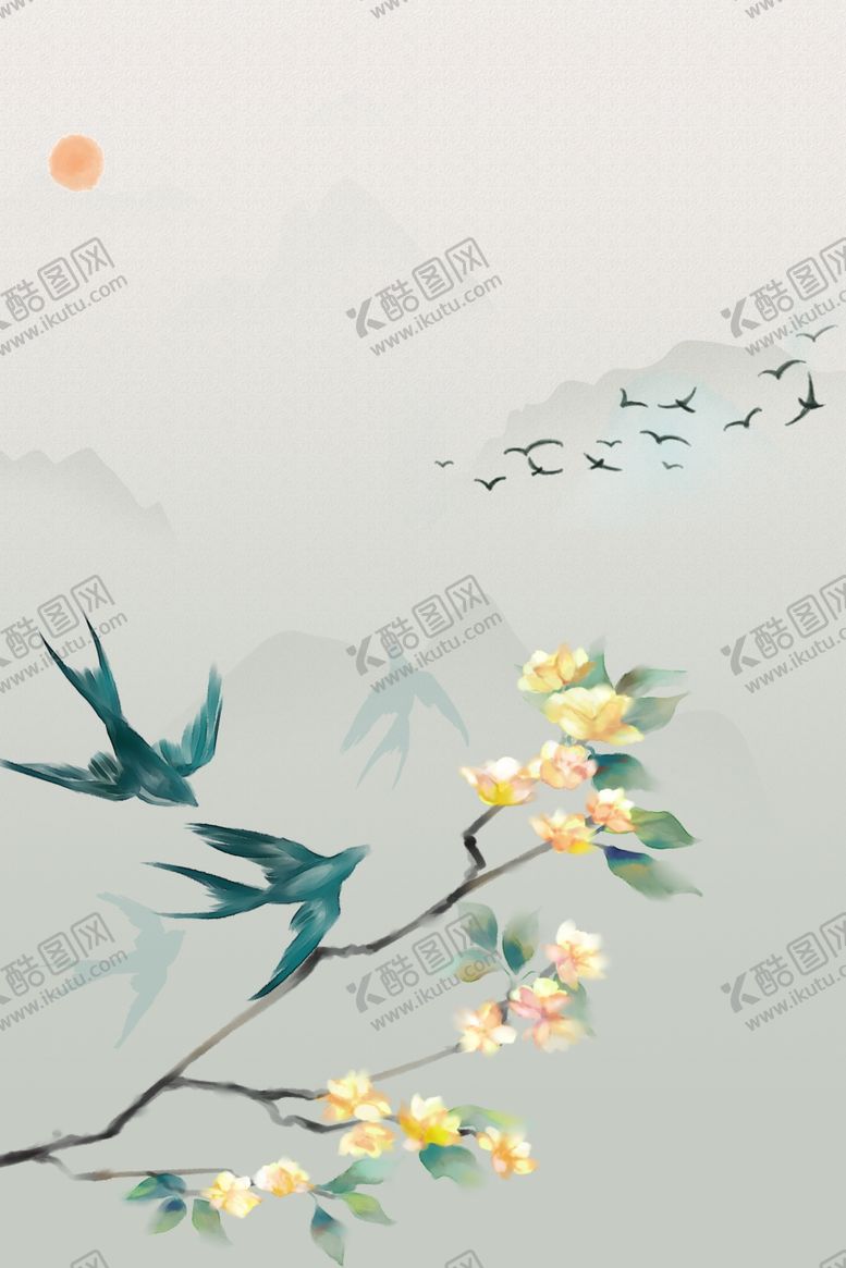 编号：44505507032325413323【酷图网】源文件下载-中式背景墙中式背景素材背景