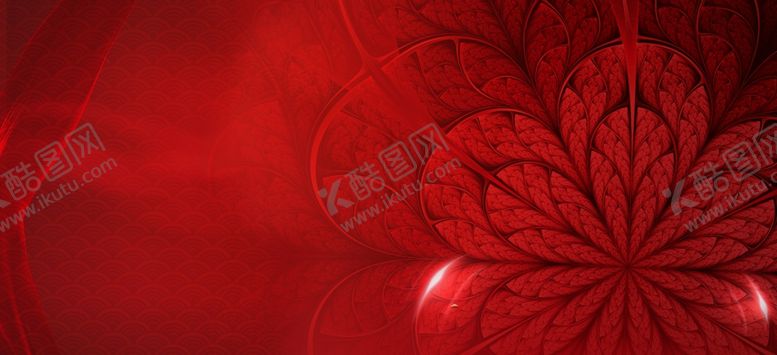 编号：61546810021945004460【酷图网】源文件下载-大气红色背景