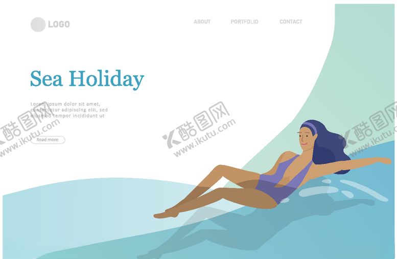 编号：58980209160605054196【酷图网】源文件下载-海边度假