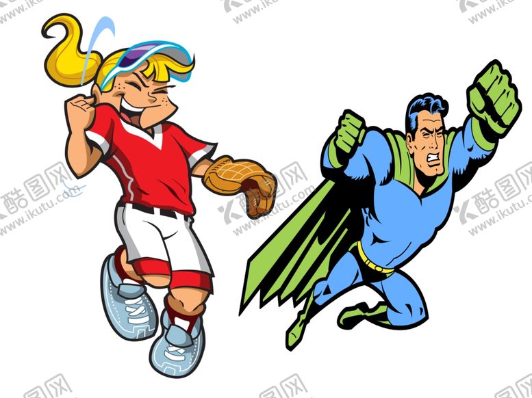 编号：92816209270746056445【酷图网】源文件下载-卡通人物元素图案