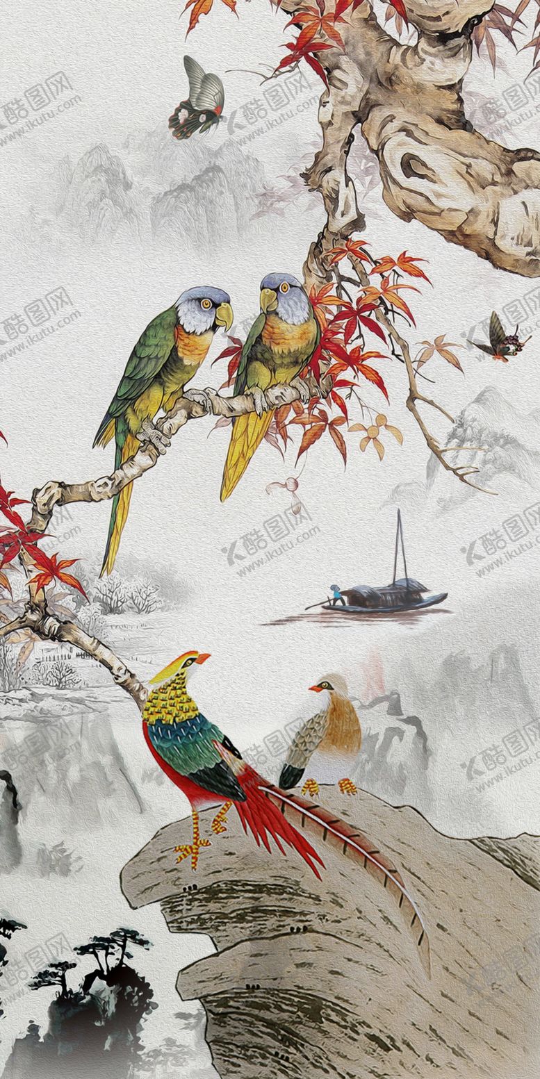 编号：77680503310015241184【酷图网】源文件下载-山水画