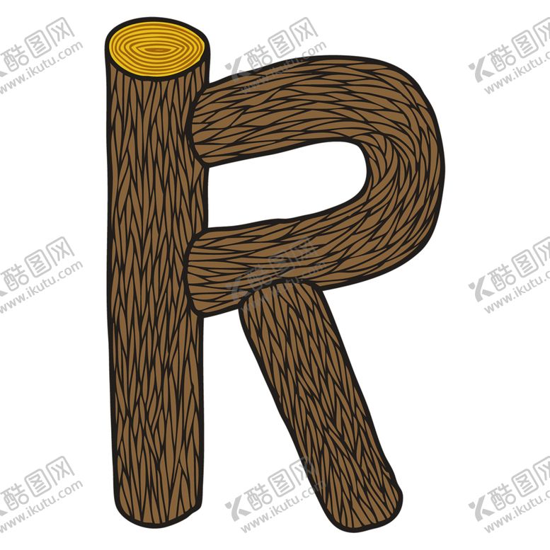 编号：49378610110037522692【酷图网】源文件下载-木制字母