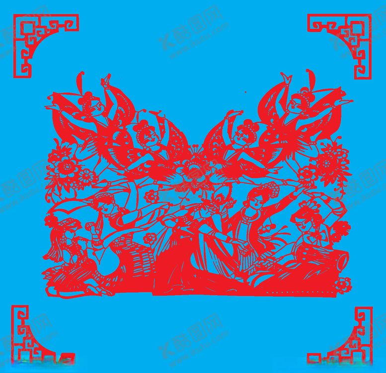 编号：76841807031243534756【酷图网】源文件下载-喜庆剪纸