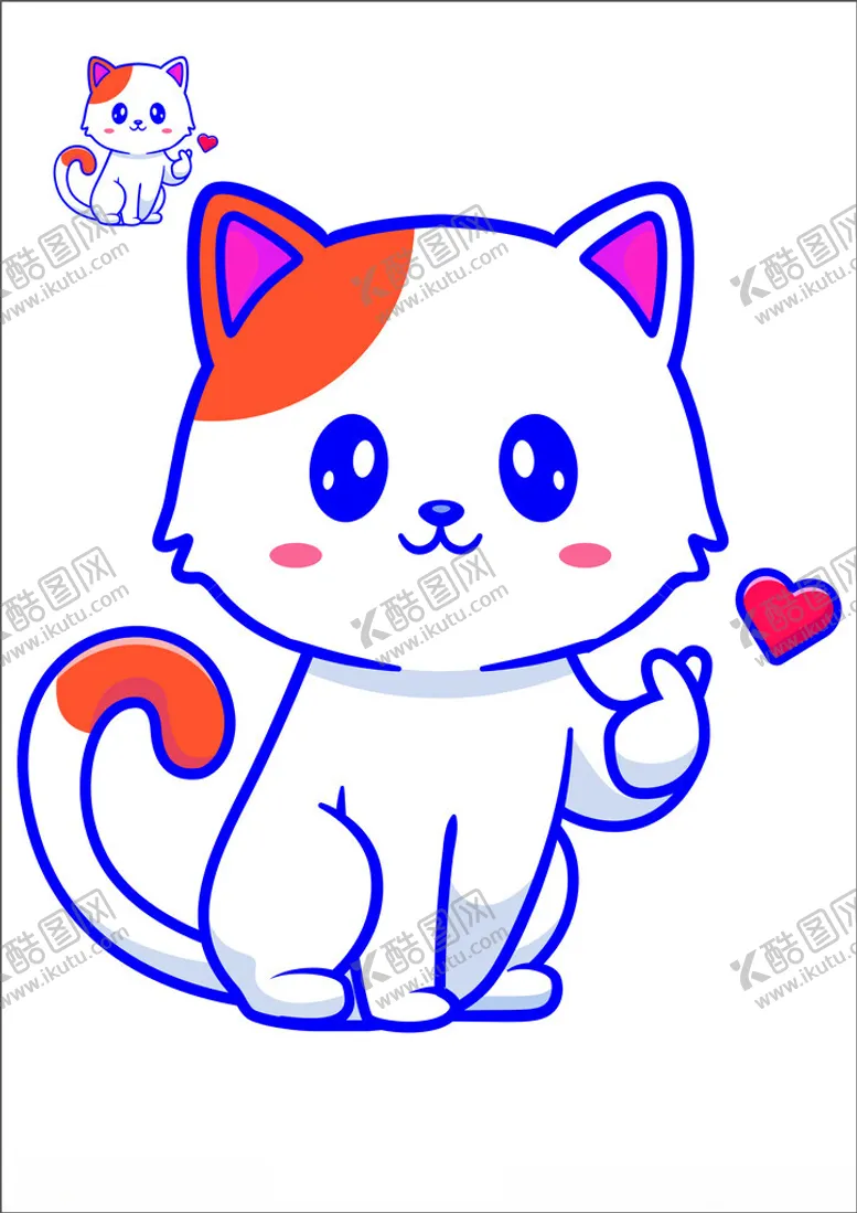 编号：56640802251341429069【酷图网】源文件下载-卡通猫
