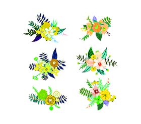 花素材朵小清新朵朵底纹