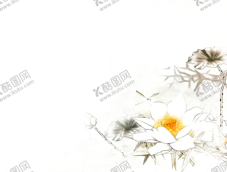 编号：67012207080206064219【酷图网】源文件下载-水墨荷花粉色荷花荷花意境