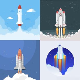 火箭发射组图