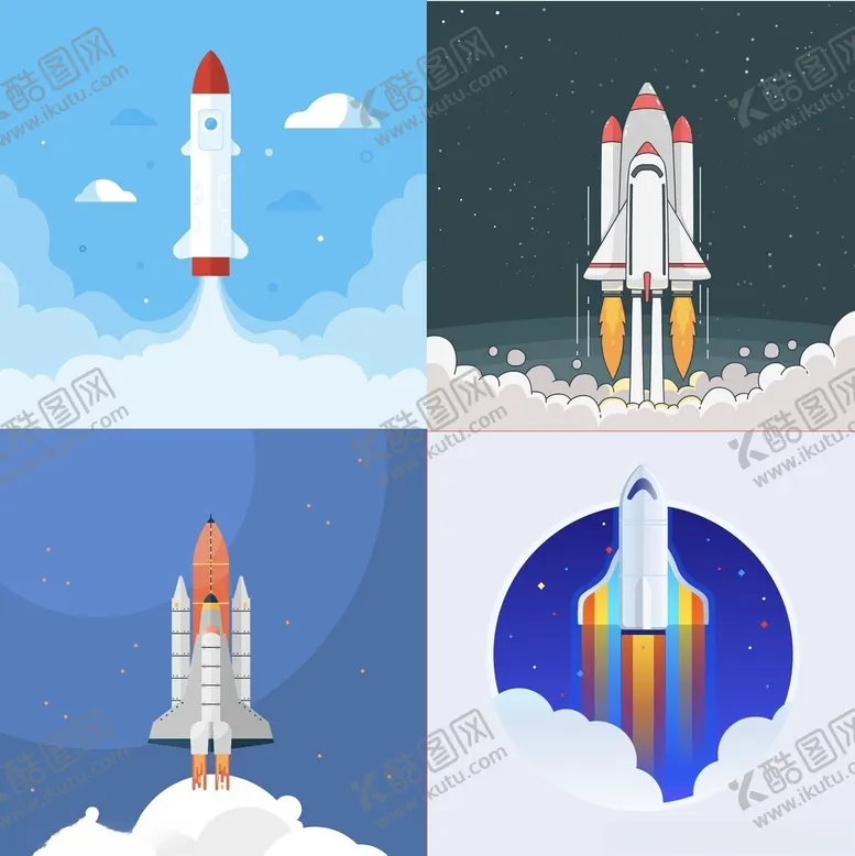 编号：79940104011329448070【酷图网】源文件下载-火箭发射组图