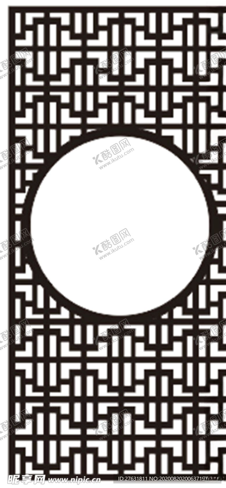 编号：20602304301648108431【酷图网】源文件下载-中式屏风隔断