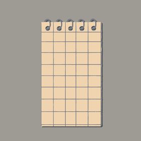 卡通便签纸矢量简笔画张信源文件日记