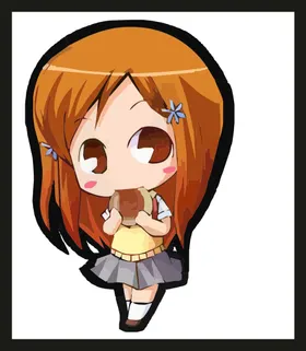 手绘卡通女孩动画
