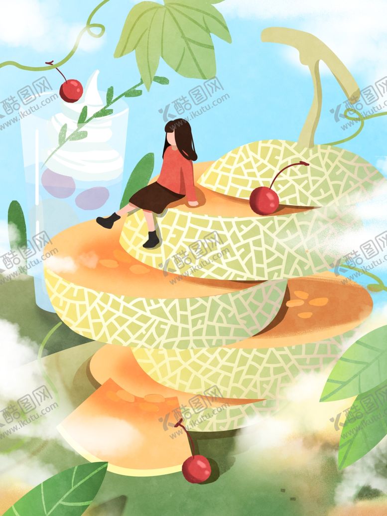 编号：78121205080059272491【酷图网】源文件下载-创意卡通插画配图