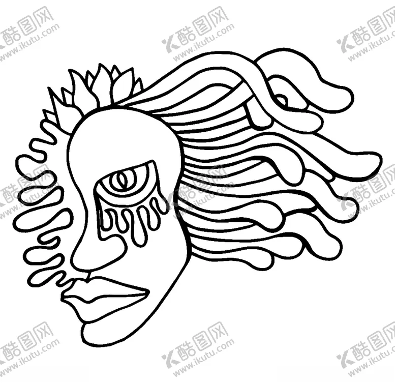 编号：95676306272338071586【酷图网】源文件下载-线条人儿