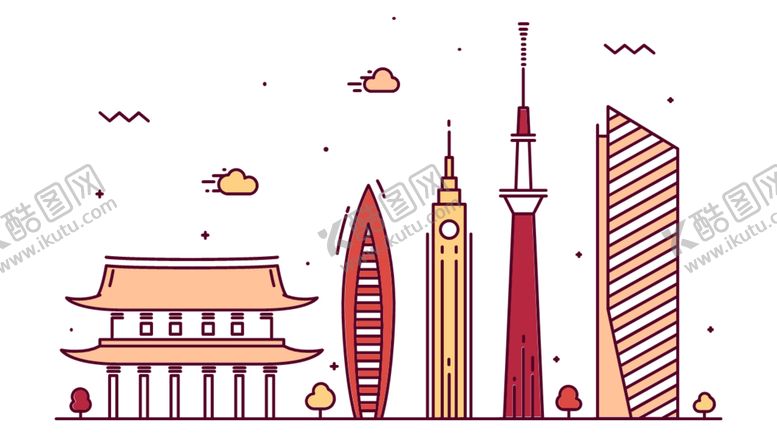 编号：94052404131758166747【酷图网】源文件下载-城市地标建筑素材