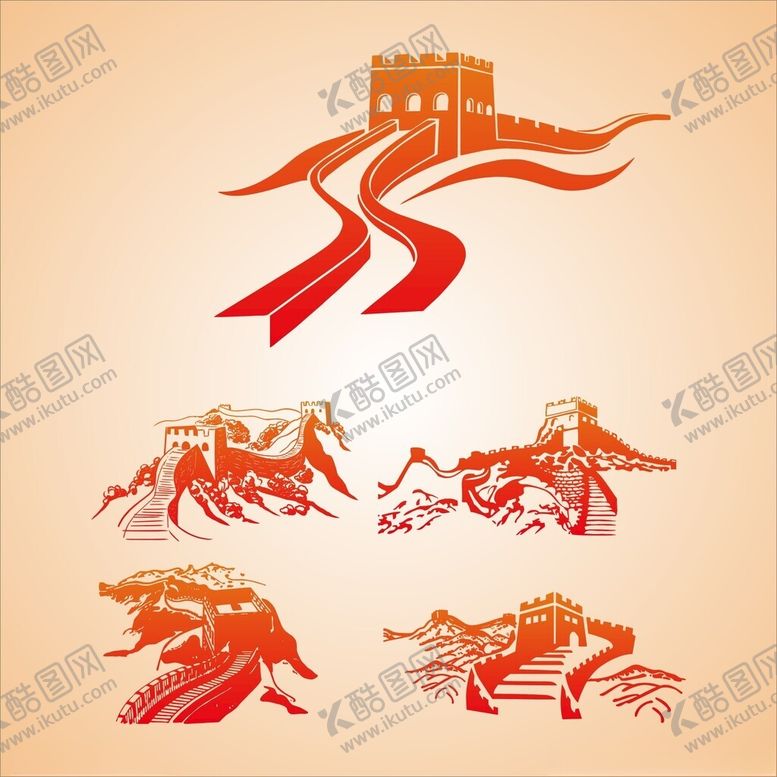 编号：82850501241023537886【酷图网】源文件下载-矢量长城
