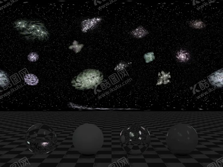编号：58574502031608598472【酷图网】源文件下载-HDR贴图C4D宇宙星空背景