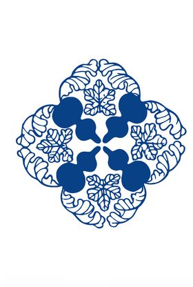 青花纹理