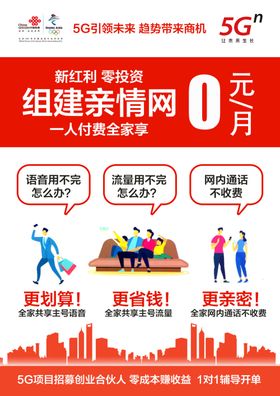 联通5G亲情网