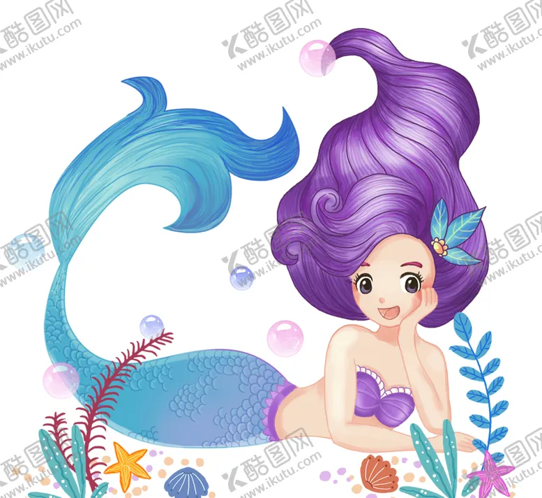 编号：98884701210120147678【酷图网】源文件下载-海洋美人鱼