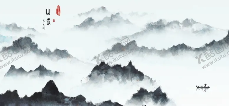 编号：23932804301447164567【酷图网】源文件下载-中国风山水背景