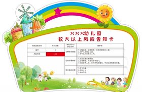 较大及以上风险告知栏