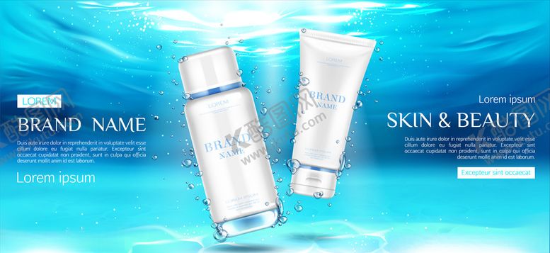 编号：85314209252207452592【酷图网】源文件下载-化妆品背景