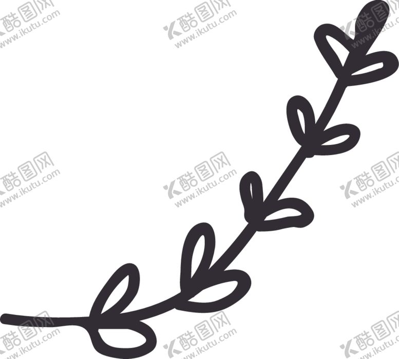 编号：69223309271423439160【酷图网】源文件下载-手绘花卉元素