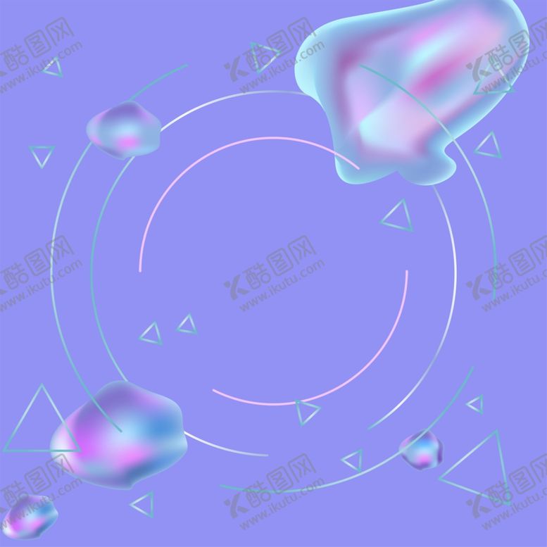 编号：82340707031326062989【酷图网】源文件下载-渐变流体蓝紫色直通车