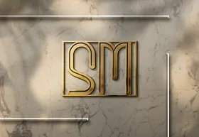 logo样机背景墙套图贴图商标设计海报