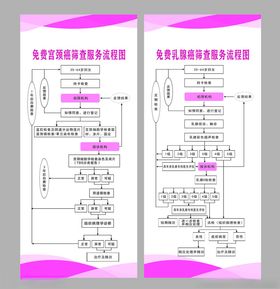 两癌筛查流程图