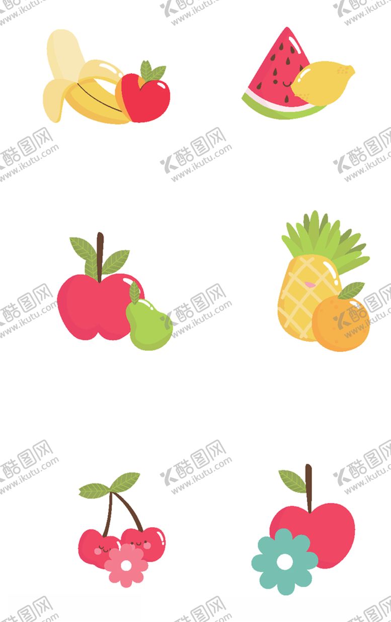 编号：45146303211201457559【酷图网】源文件下载-水果简图标