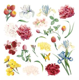 多彩花卉图案集合