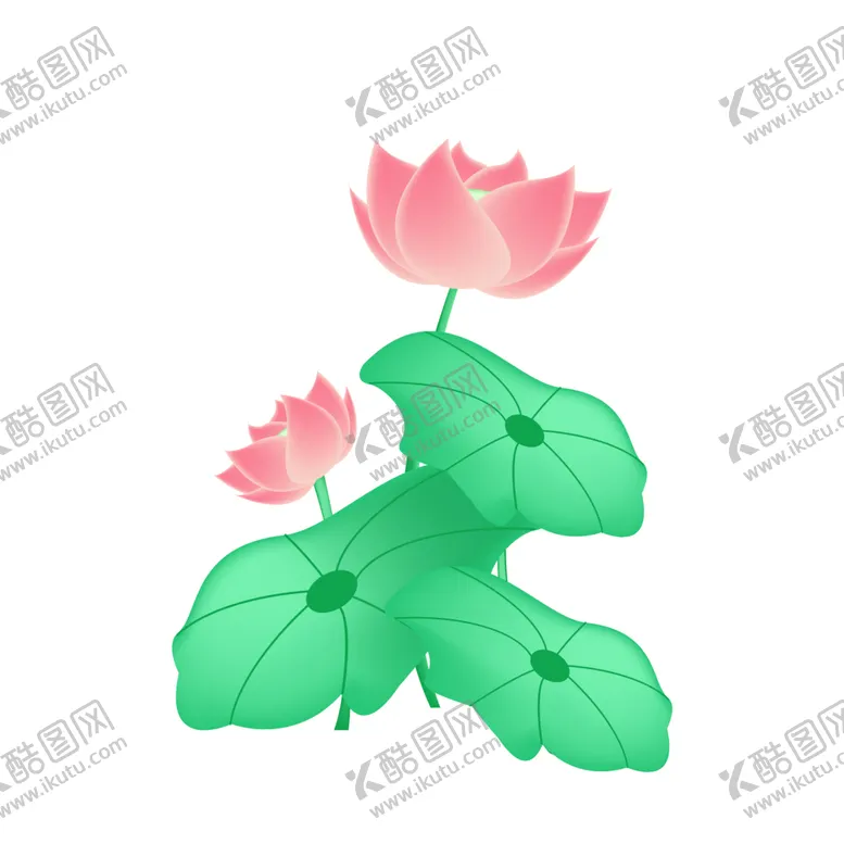 编号：42619202051051266530【酷图网】源文件下载-手绘荷花
