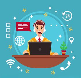 矢量人物扁人物职业人物