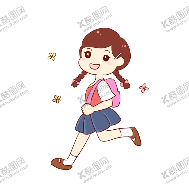 编号：10610510021632459518【酷图网】源文件下载-卡通女孩