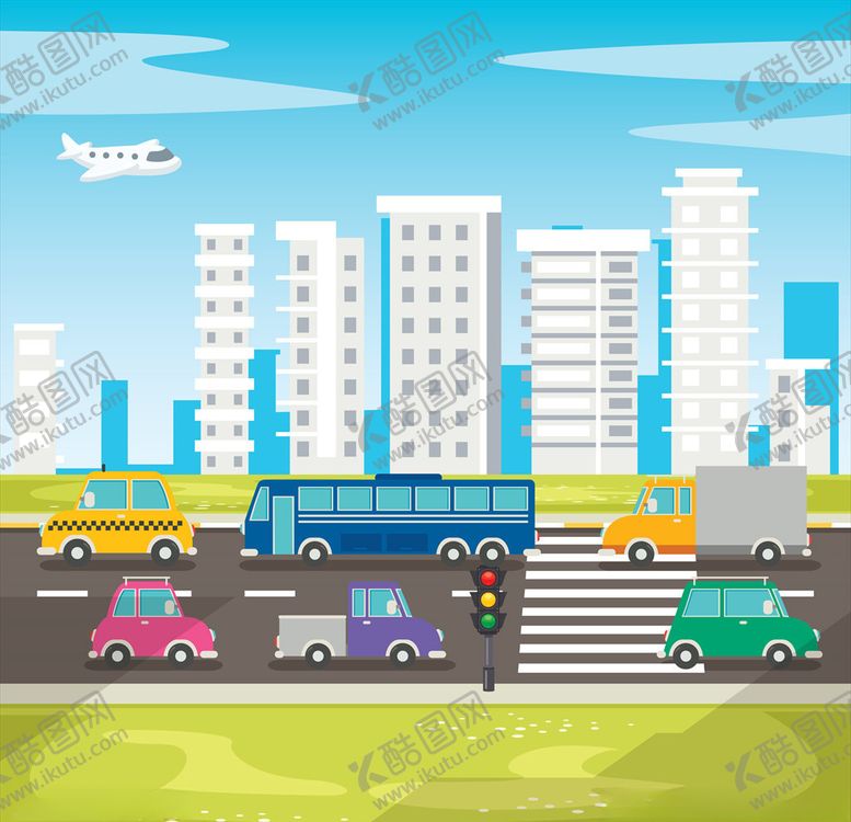 编号：32616910142001409205【酷图网】源文件下载-城市插画