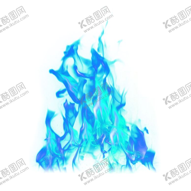 编号：45554504151841252105【酷图网】源文件下载-蓝色火焰