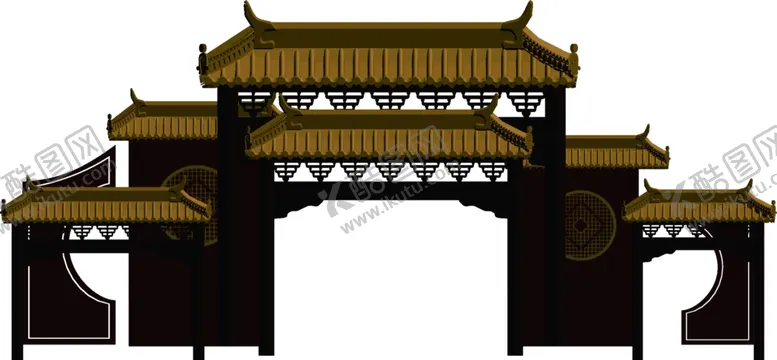 编号：42949704191739198177【酷图网】源文件下载-门楼