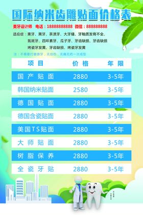 牙科牙医护牙广告