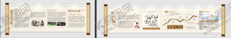 编号：38365204241949201624【酷图网】源文件下载-中国文化博物馆展厅校园文化墙