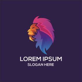 狮子图标LOGO头像雄