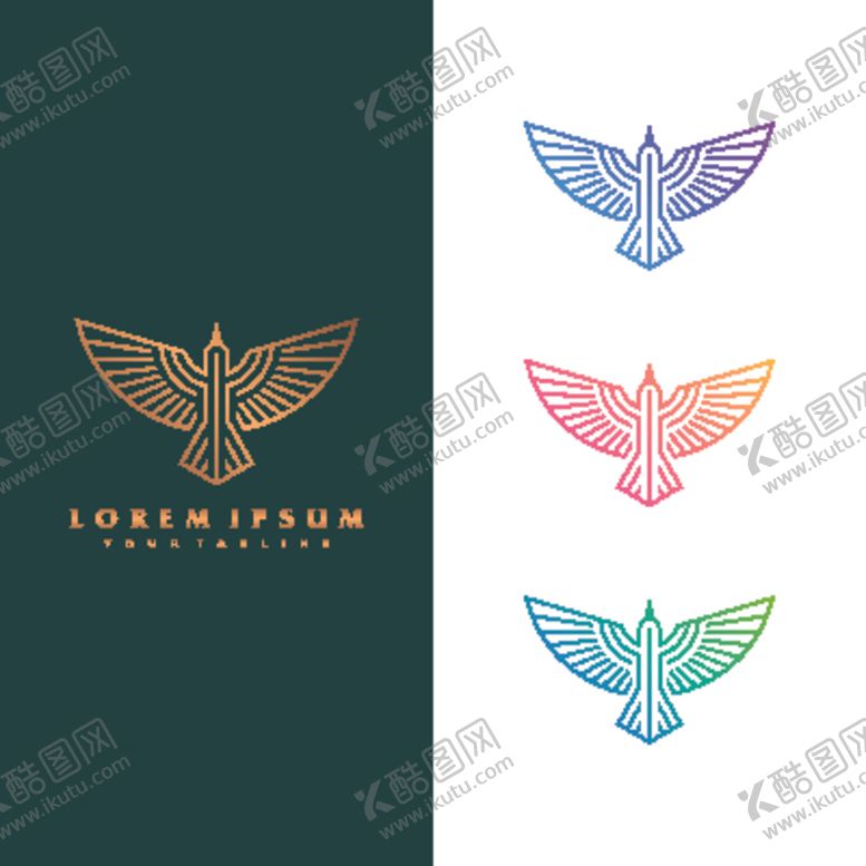 编号：10652409182336518787【酷图网】源文件下载-雄鹰LOGO