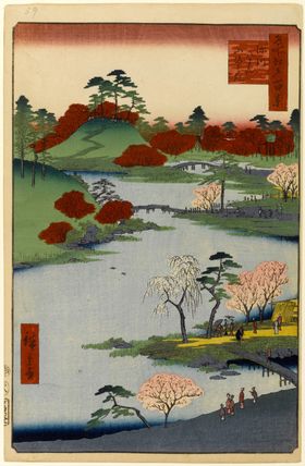 日本风景浮世绘