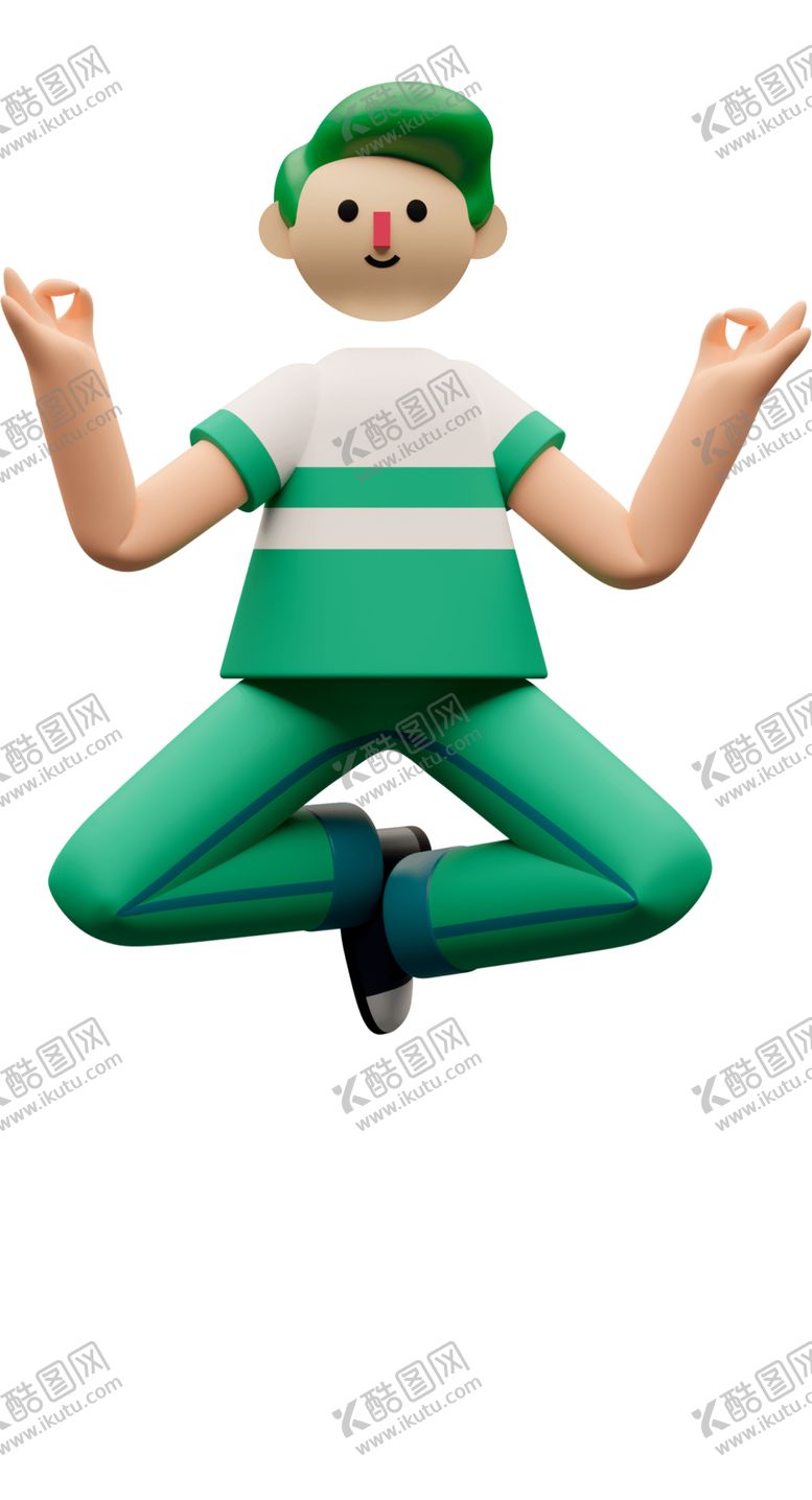编号：36555401131948435220【酷图网】源文件下载-3D图标素材 卡通人物