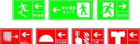 消防提示牌安全通道