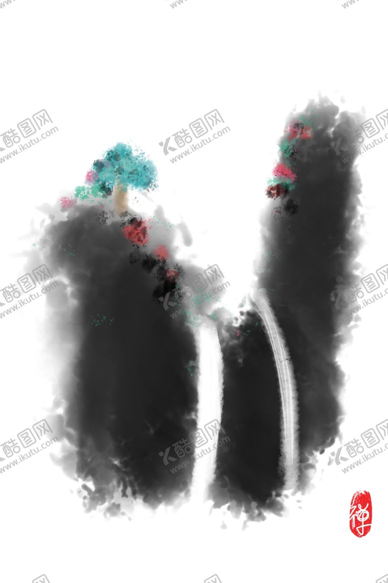 编号：13545907091958377498【酷图网】源文件下载-中式家装家庭挂画三幅