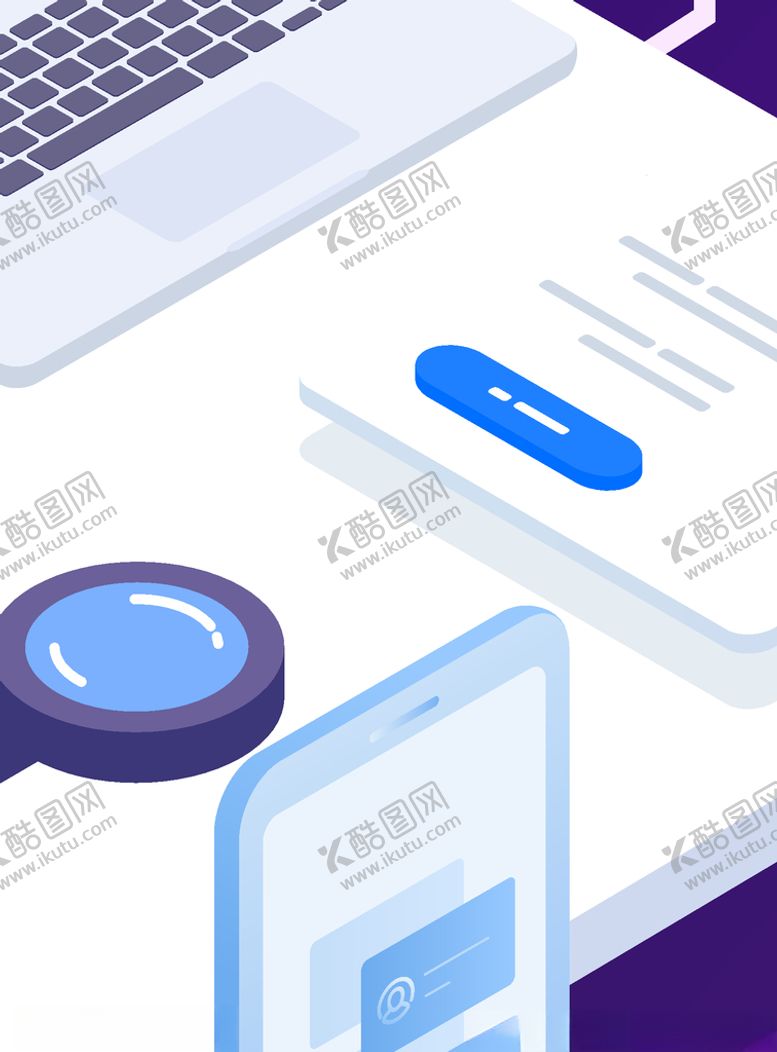 编号：93889609261103155224【酷图网】源文件下载-科技感电脑未来插图