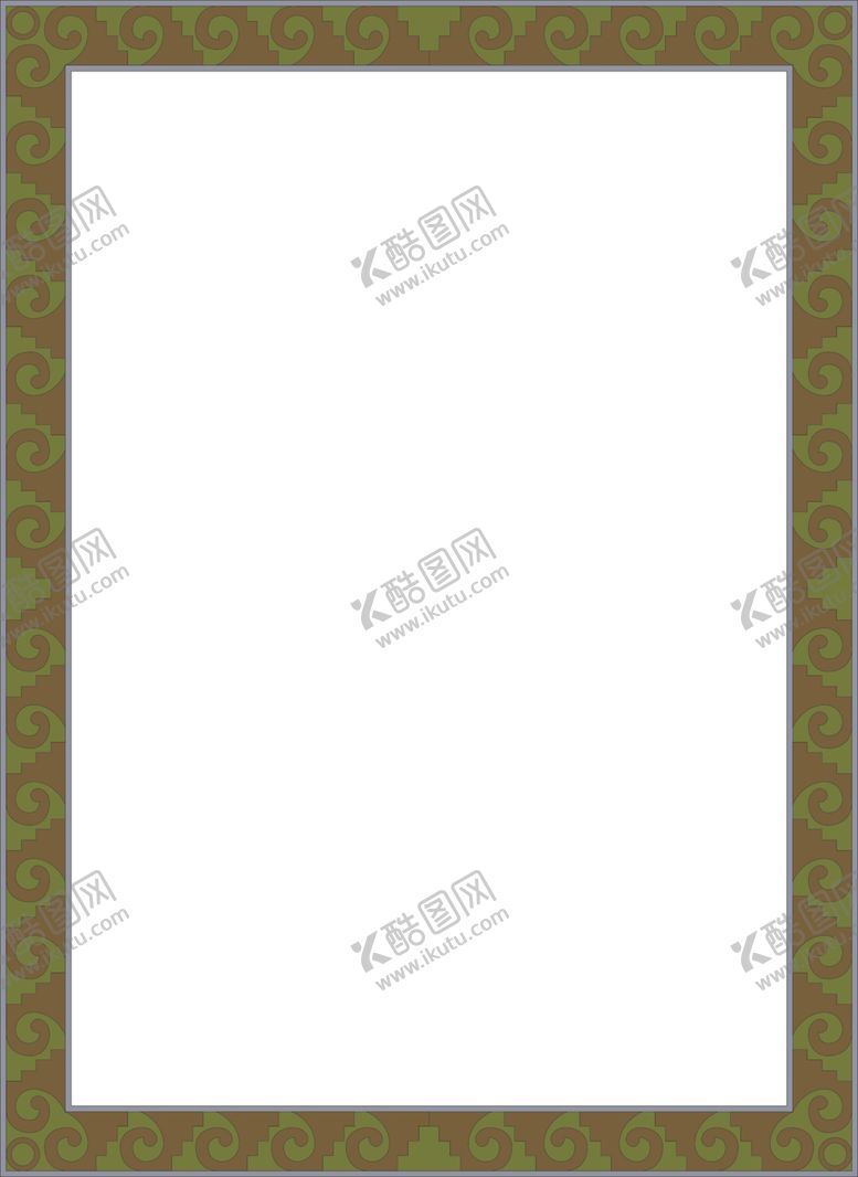 编号：61930604191559422798【酷图网】源文件下载-简约花纹边框