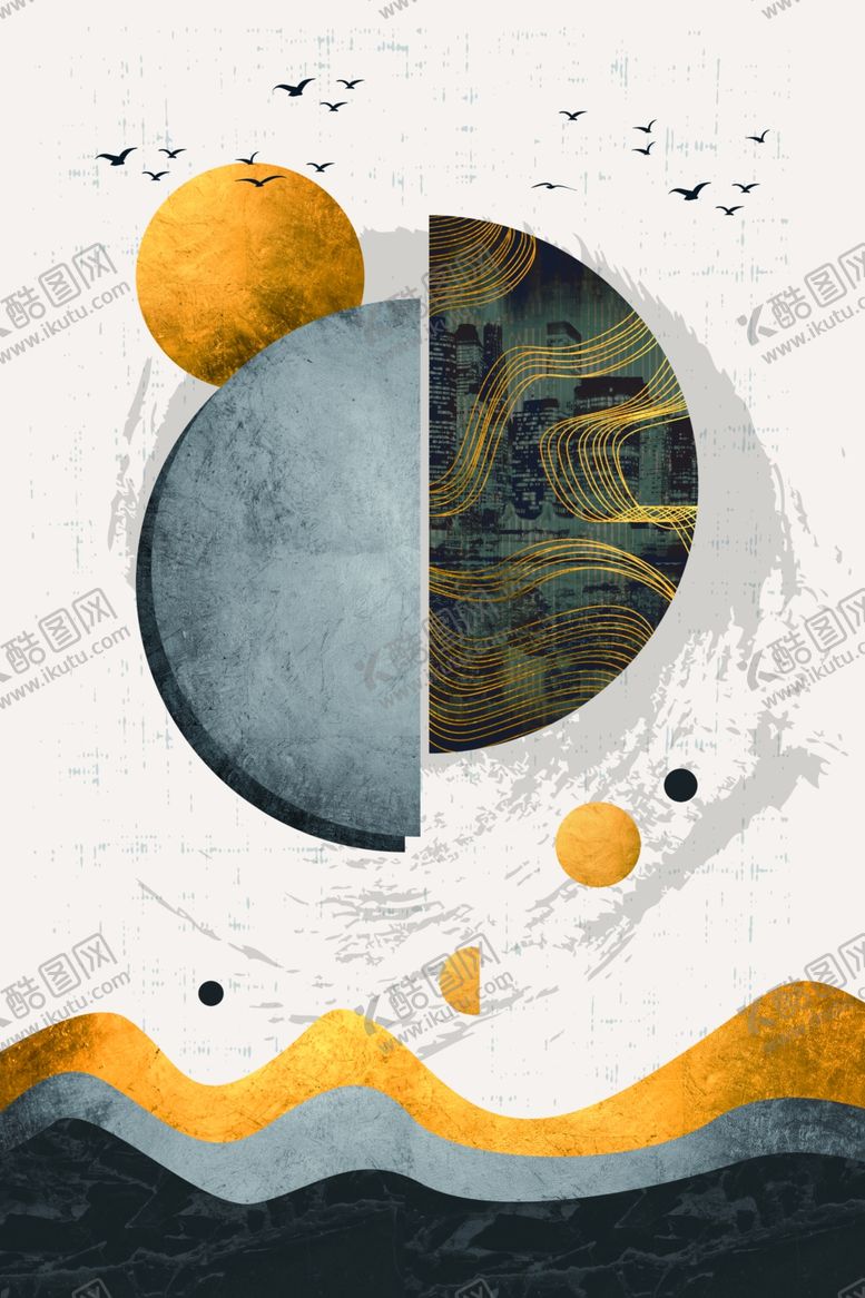 编号：23621304250700215675【酷图网】源文件下载-山水画