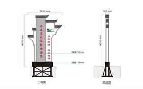 徽系村名牌